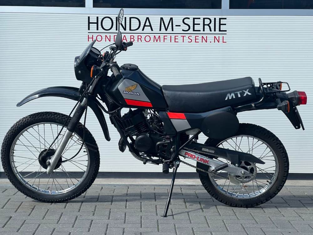 Honda Mtx Ot Met Zwitsers Blok Bak En Nl Bromfiets Kenteken Honda M Onderdelen